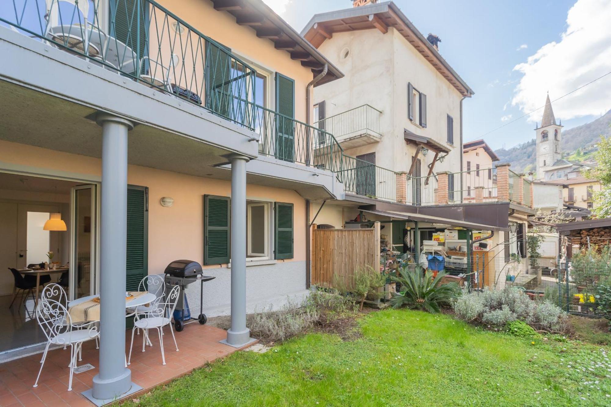 Ponente Balcony & Garden By Rent All Como Gravedona Esterno foto